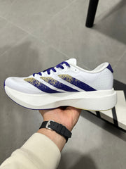 Adidas Lightstrike Pro Running Shoes White Purple