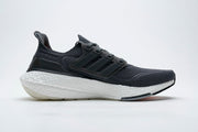 adidas UltraBoost 21 Running Shoes, Charcoal and White FY0372