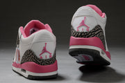 Jordan Air Jordan 3 High-Top Sneakers White Pink