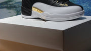 Jordan Air Jordan 12 Wings Black White Gold Sneakers 848692-033