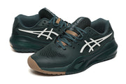ASICS Gel-Resolution Tennis Shoes in Dark Green
