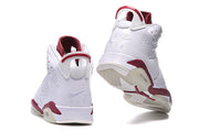 Air Jordan 6 Retro High Sneakers White and Red