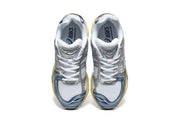 ASICS Gel-Kayano 14 Sneakers in Blue, Silver and White