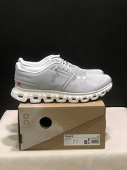 On Cloud 6 Gray and White Sneakers