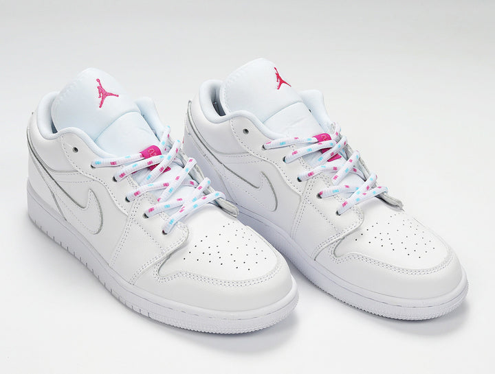 Jordan Air Jordan 1 Low White Pink Sneakers 554723-102