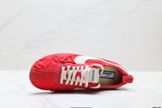 Nike Jacquemus Low-Profile Sneakers in Red and White