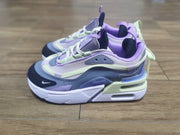 Nike Chunky Sneakers in Purple, Gray and Pale Yellow