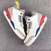 Air Jordan 3 Independence Day White Basketball Sneakers