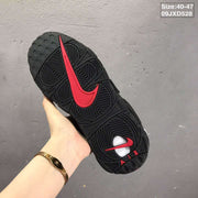 Nike Air More Uptempo Black Basketball Sneakers 09JXD528