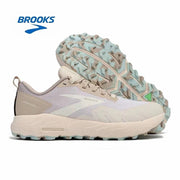 Brooks Cascadia 17 Trail Running Shoes in Beige