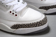 Jordan Air Jordan 3 White Black High-Top Sneakers