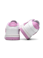 AMIRI Low-Top Sneakers in White and Pink