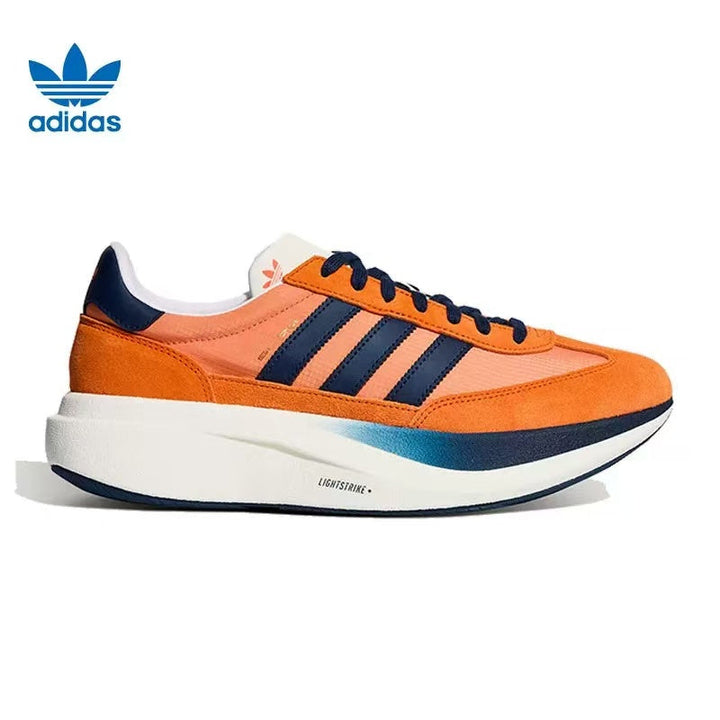 adidas Lightstrike Orange and Navy Sneakers