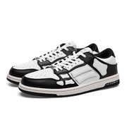 AIVIIRI MFS003-004 Black and White Low-Top Sneakers