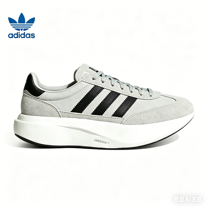 adidas Campus 00s Light Grey and White Sneakers