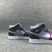 Jordan 1 Mid Sneakers Purple AV5174-400