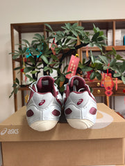 ASICS F2 Sneakers in Silver and Red