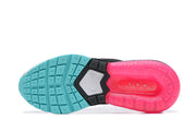 Nike Air Max 270 Black Pink and Aqua Sneakers
