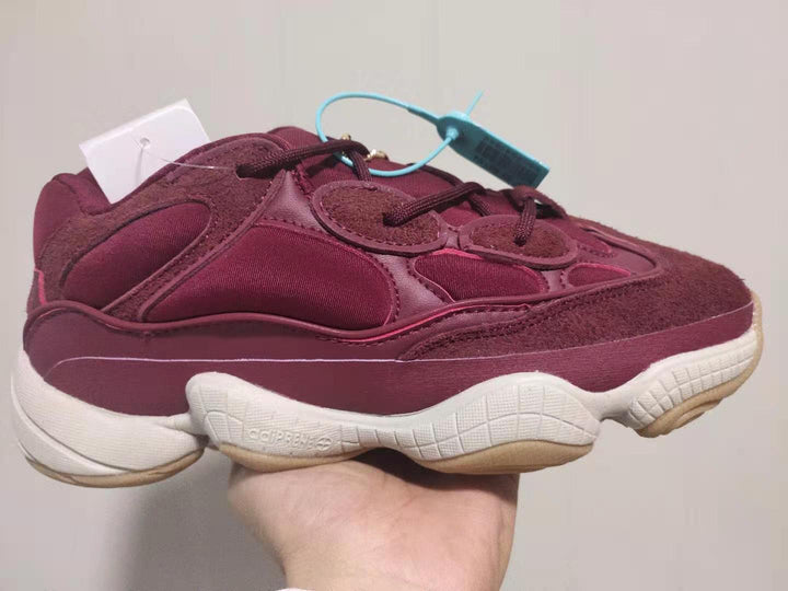 adidas Yeezy 500 FW7018 Burgundy Sneakers