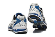 ASICS GEL White and Blue Running Sneakers