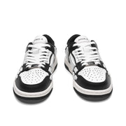 Black and White Spade A Low-Top Sneakers MFS003-004