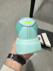 adidas Adizero Running Shoes Turquoise Neon Yellow JS4452