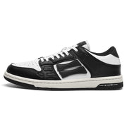 Aiviri Black and White Low-Top Sneakers FS003-004