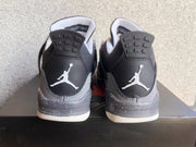 Jordan 4 Black Oreo Sneakers in Black, Grey and White