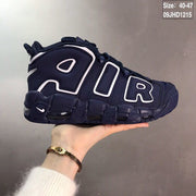 Nike Air More Uptempo Sneakers, Midnight Navy and White