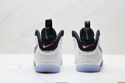 Nike Air Penny Foamposite One Black White Red Sneakers