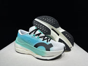 On Cloudboom Max Running Shoes, White and Light Blue