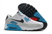 Nike Air Max 90 White Blue Red Sneakers