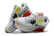 Nike Air Max 90 White Multicolor Sneakers