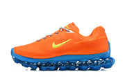 Nike Air Max Plus Orange and Blue Sneakers