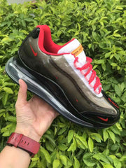 Nike Air Max 720 Sneakers Black Smoke Grey Red