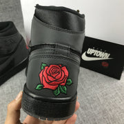 Air Jordan 1 Retro High Black Rose Sneakers