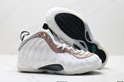 Nike Air Foamposite Penny Hardaway White and Rose High-Top Sneakers