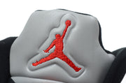 Jordan Air Jordan 5 Retro Black and Silver High-Top Sneakers