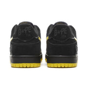 A Bathing Ape SK8 Sta Sneakers Black Yellow