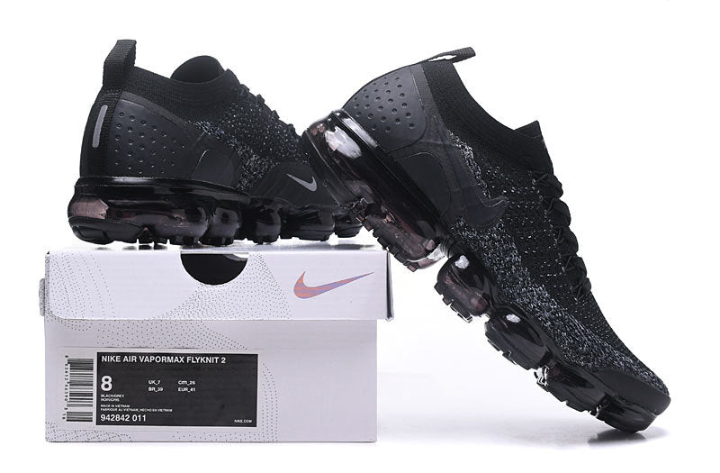 Nike Air VaporMax Flyknit 2 Black Sneakers 942842-011