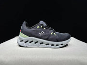 On Cloudsurfer Running Shoes in Black and Glacier