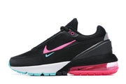 Nike Air Max 270 Black Pink and Aqua Sneakers