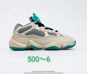 adidas Yeezy 500 FV2238 Sneakers in Grey and Turquoise