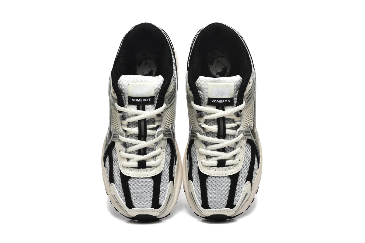 Nike Vomero 5 Sneakers in White, Black and Grey