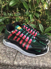 Nike Air Max 720 Sneakers in Green, Black and Pink