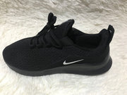 Nike Sportswear Black Mesh Low-Top Sneakers