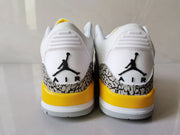 Jordan Air Jordan 3 Retro White Yellow Sneakers