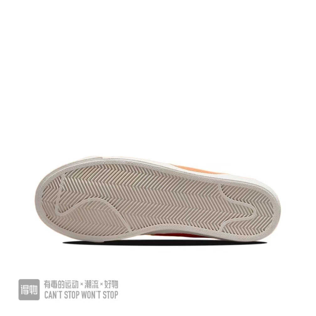 Nike Blazer Low 77 Sneakers White Orange Volt