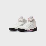 Jordan Air Jordan 5 Retro OG - White / Medium Soft Pink / Black