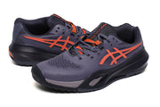 ASICS Gel-Resolution Tennis Shoes Violet and Orange